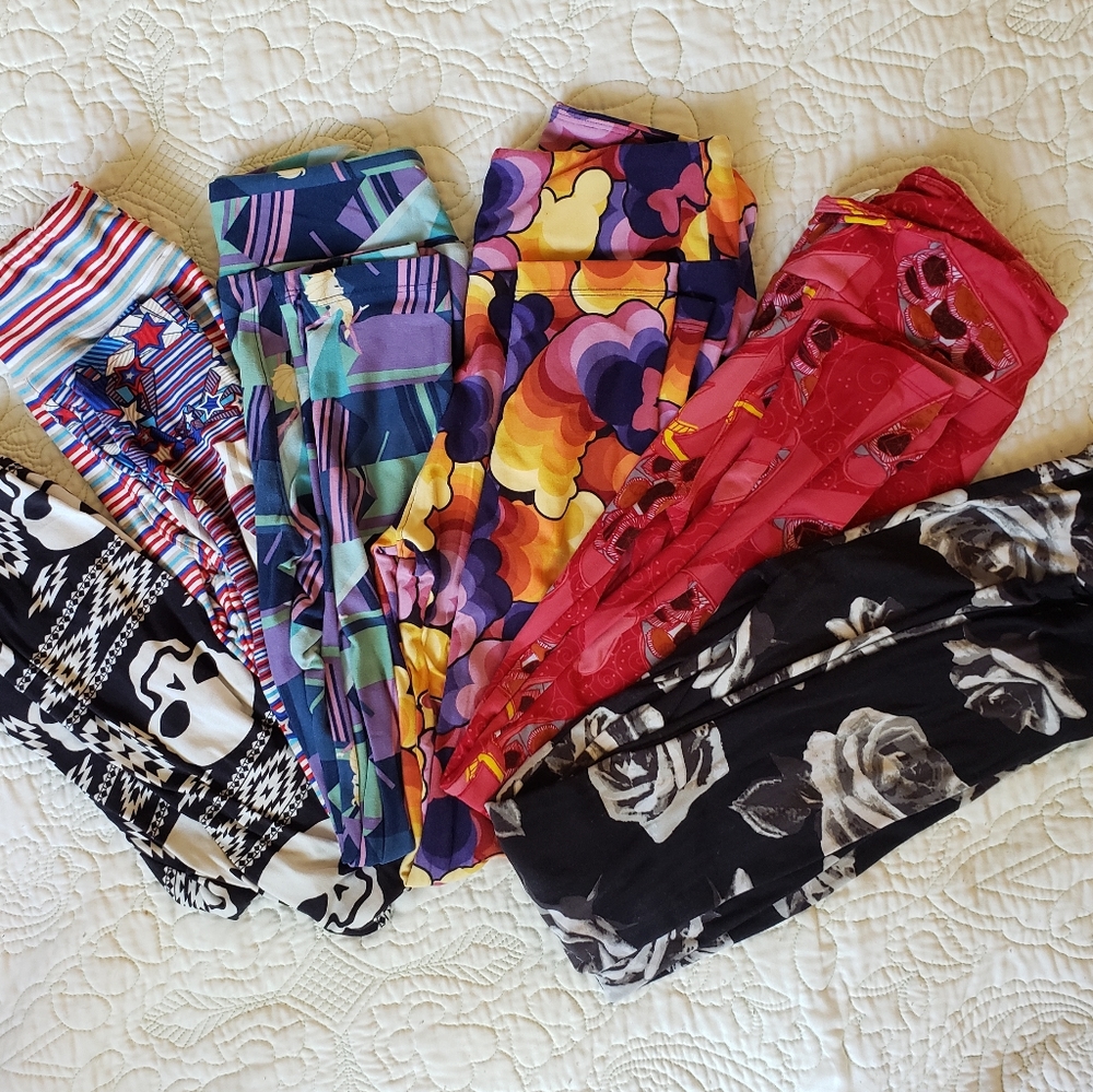 Lot of lularoe leggings